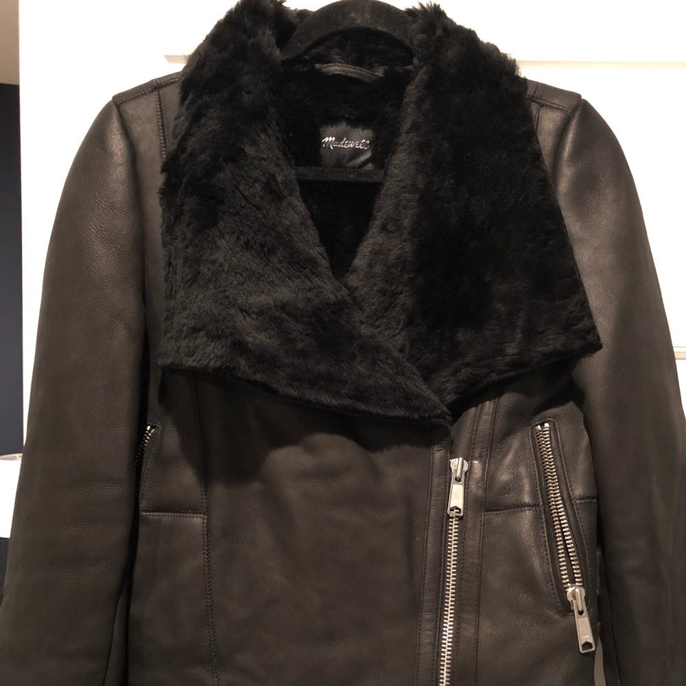 Madewell leather jacket